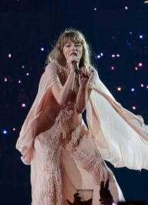 Taylor Swift's endorsement of Kamala Harris fuels a vibrant ad campaign aimed at engaging young voters ahead of the election. Photo: WikiMedia.