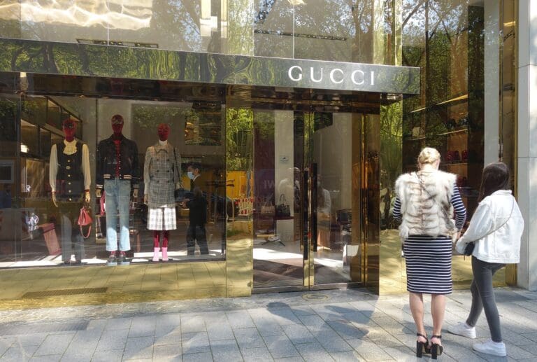 The Gucci Store, Königsallee, Düsseldorf, Germany, 2020. Credit: WikiMedia Commons in Public Domain.